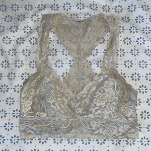 Free People Galloon Lace Racerback